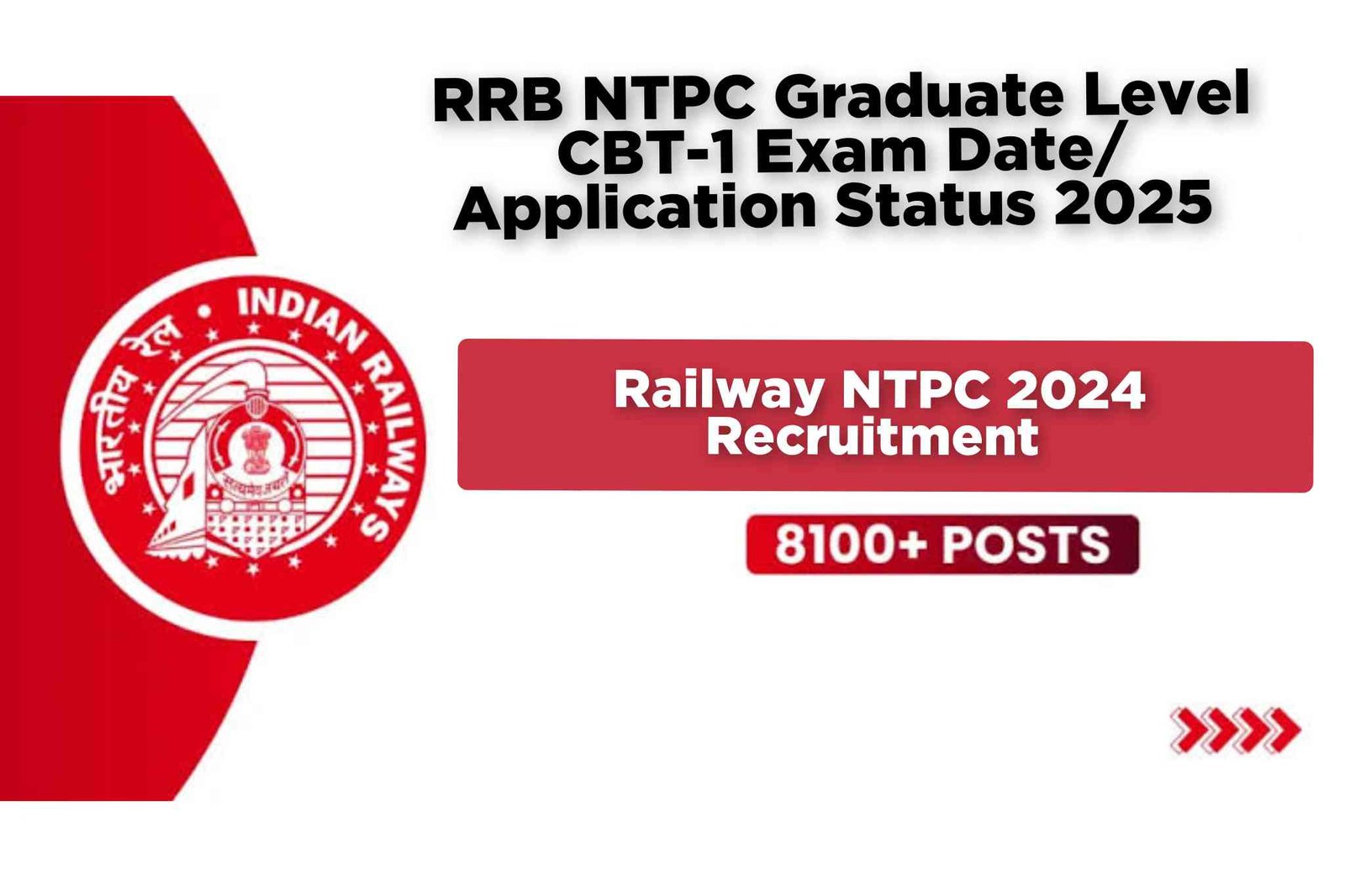 RRB NTPC Graduate Level Application Status 2025