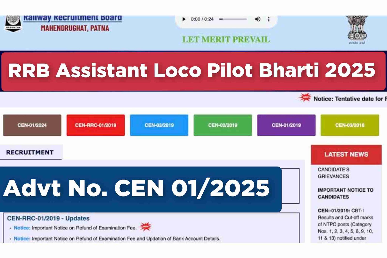 RRB Assistant Loco Pilot Bharti 2025