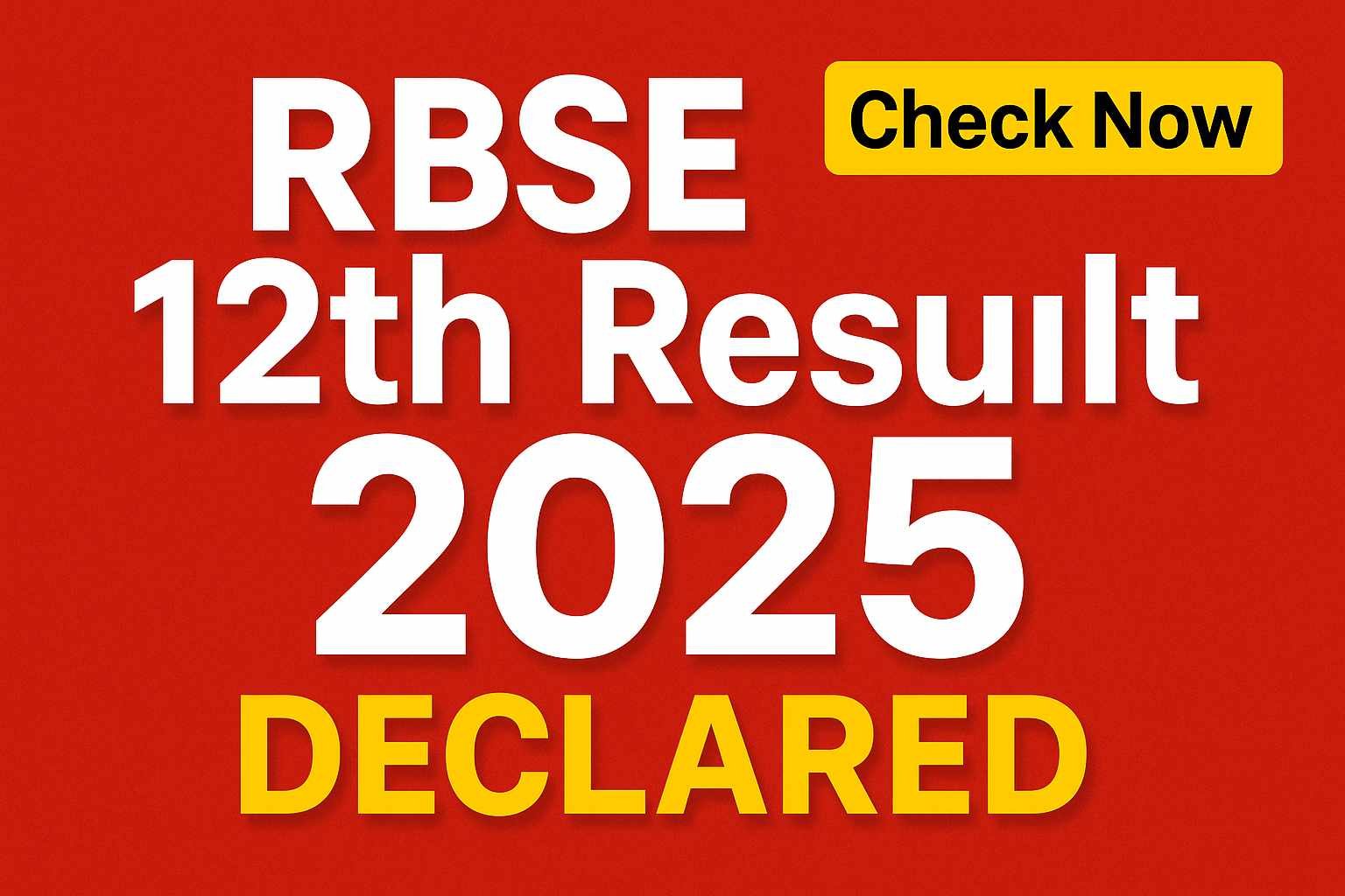 Rajasthan Board 10th 12th Result