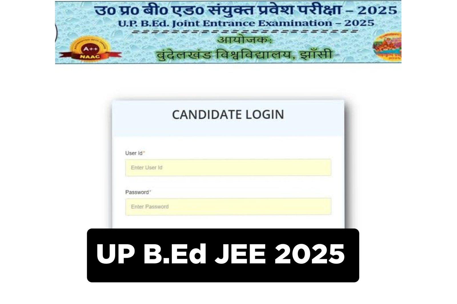 UP B.Ed JEE 2025
