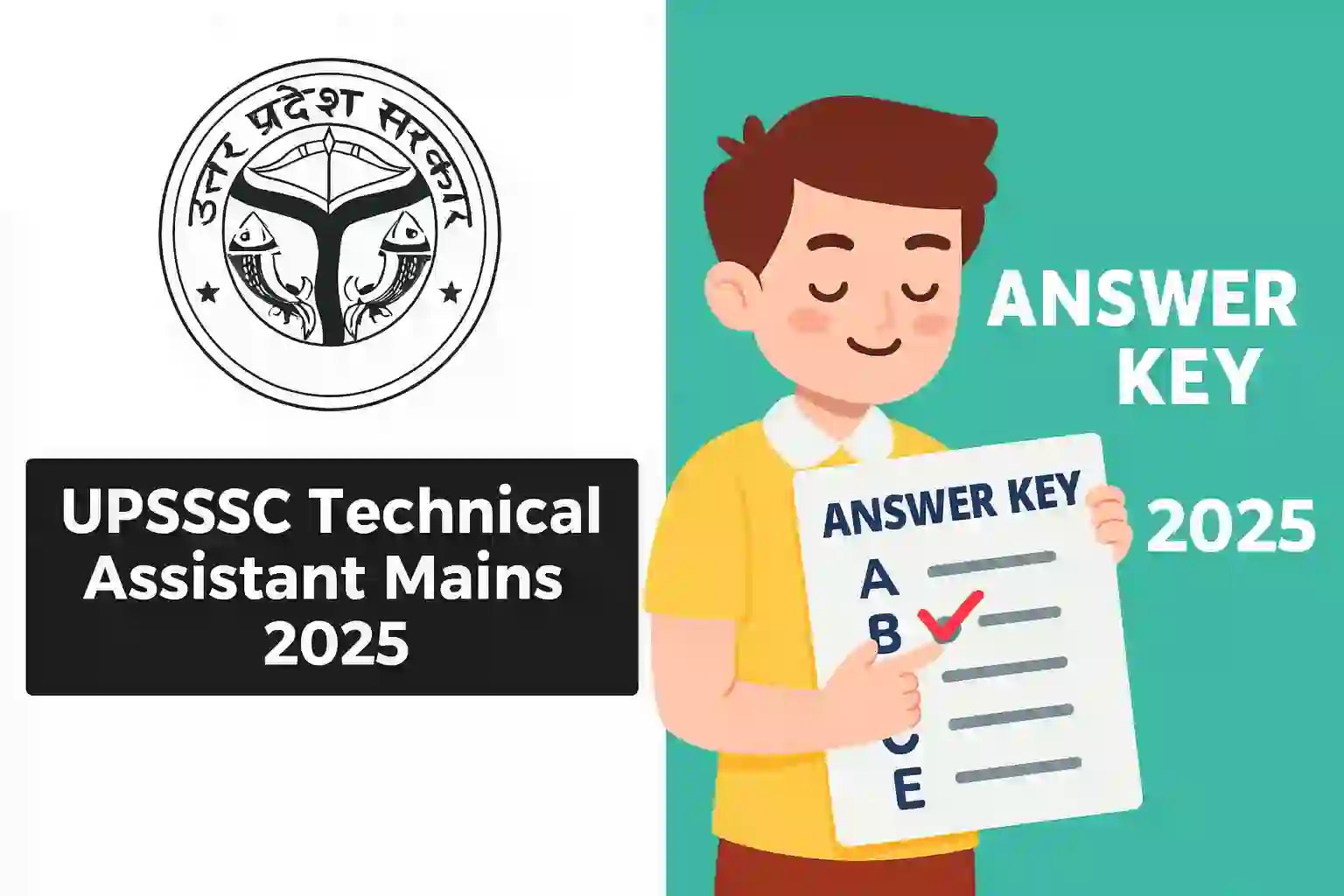 UPSSSC Technical Assistant Answer Key 2025
